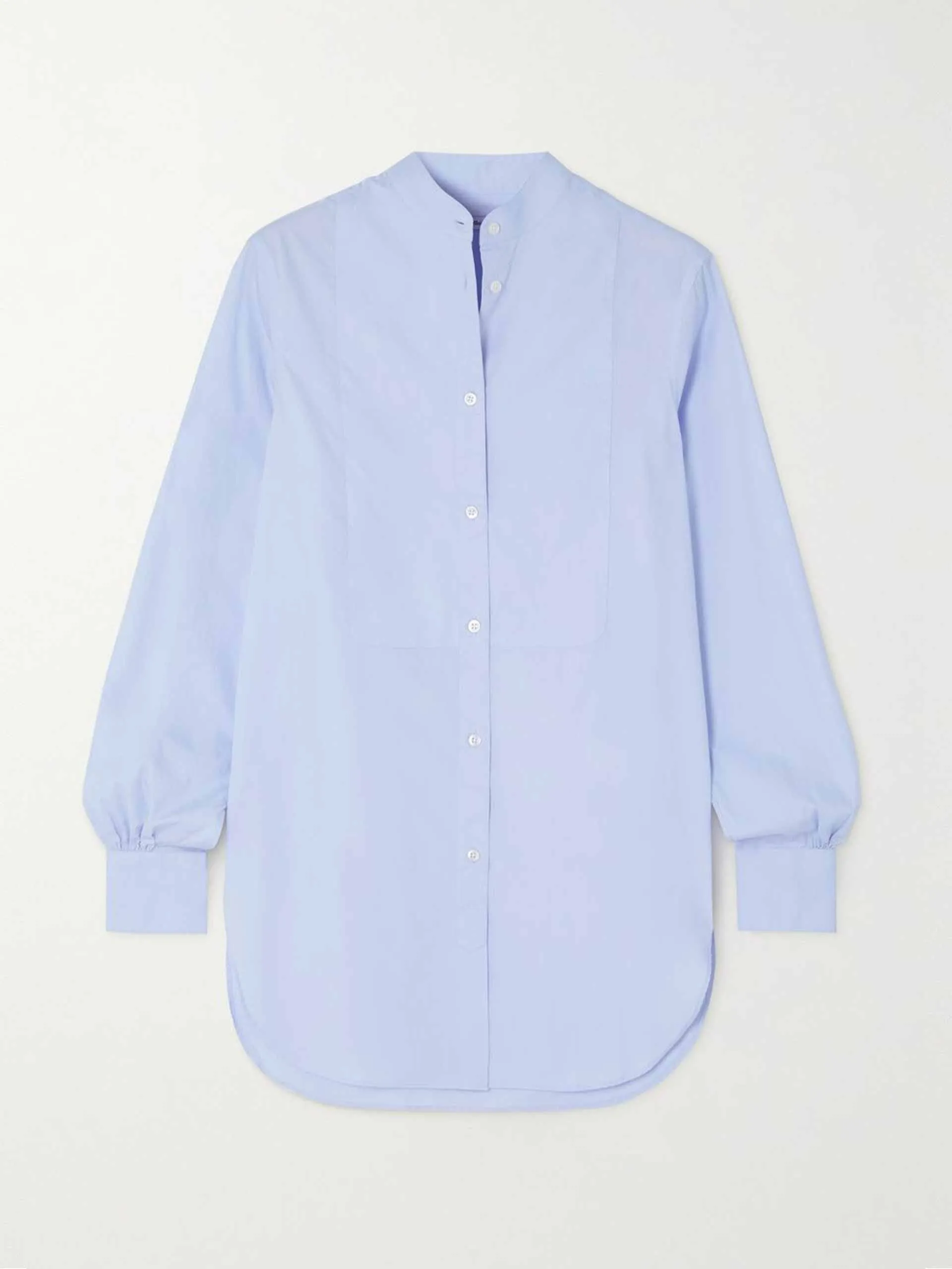 Amelia organic cotton-poplin shirt