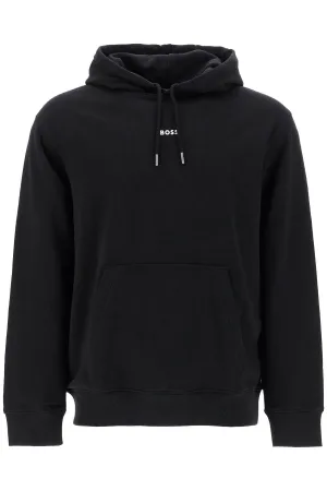 BOSS hooded sweatshirt with graphic print