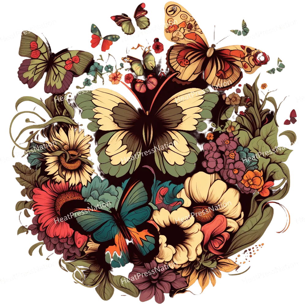 Butterfly Bouqet Design