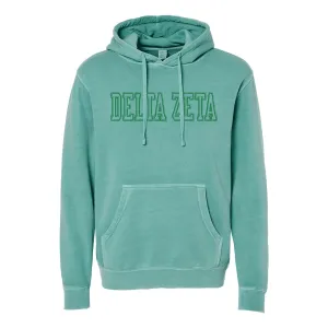 Collegiate - Independent Pigment Dyed Hooded Sweatshirt