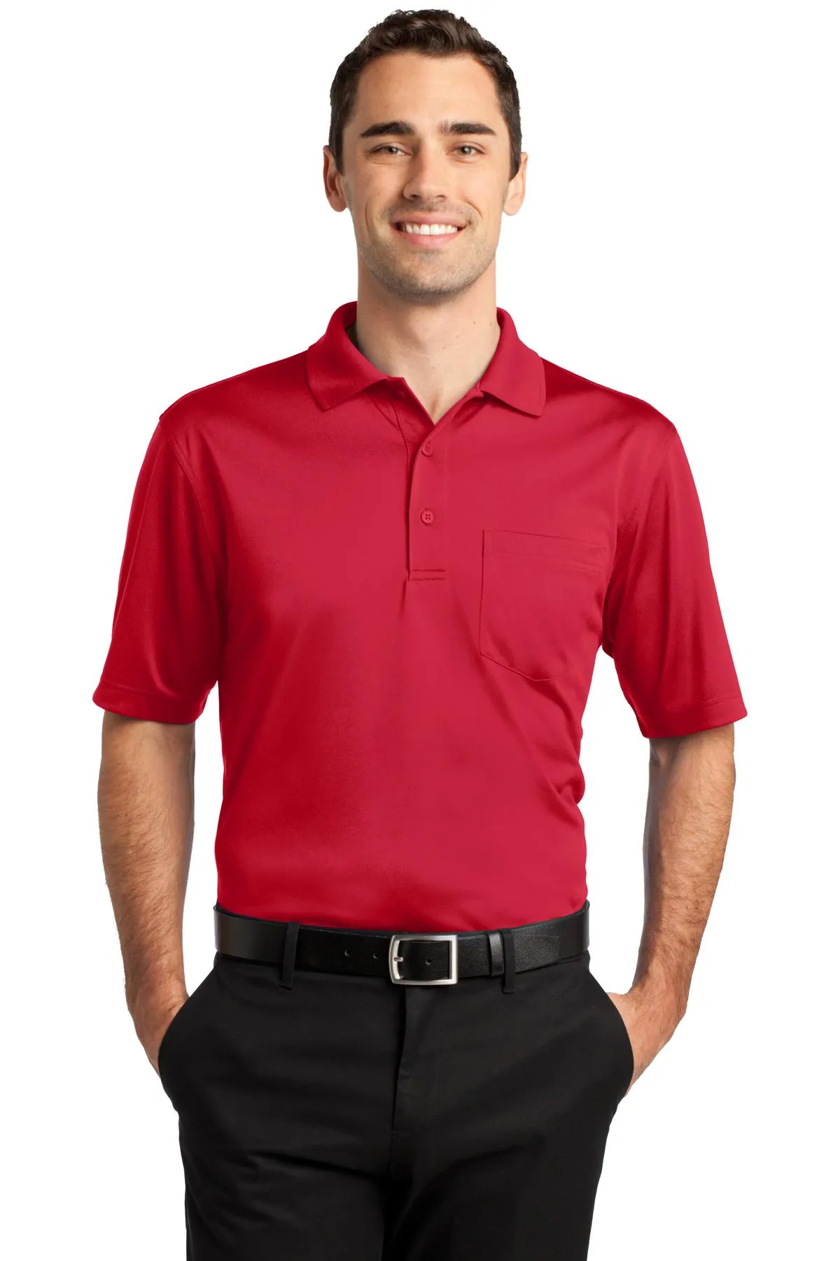 CornerStone Select Snag-Proof Pocket Polo