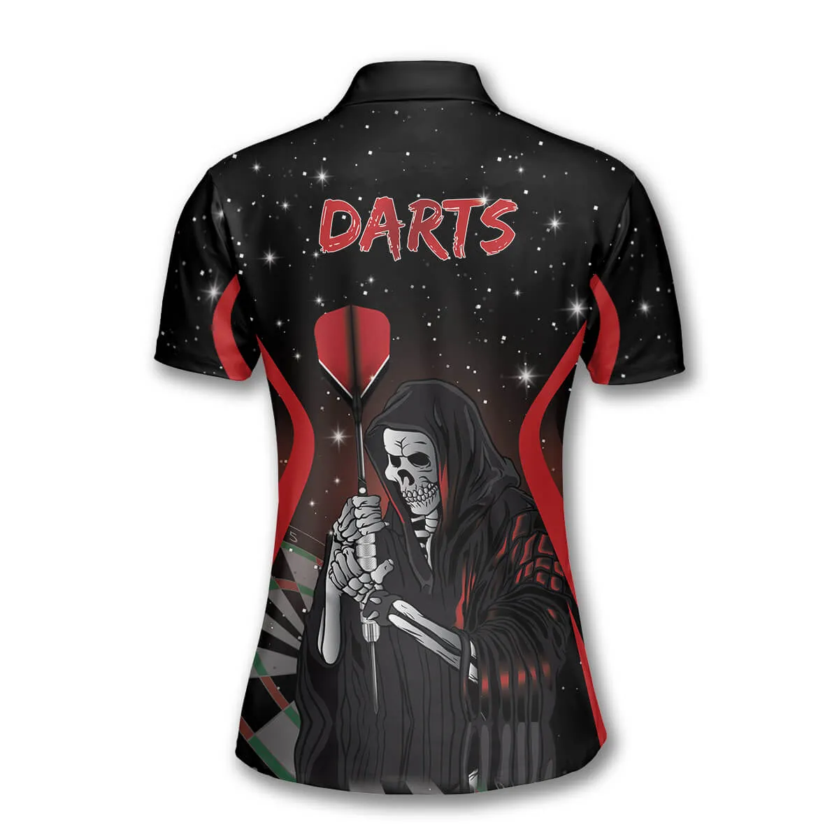 Darts Grim Reaper Stars Custom Darts Shirts for Women, Dart Shirt, Dart Gift