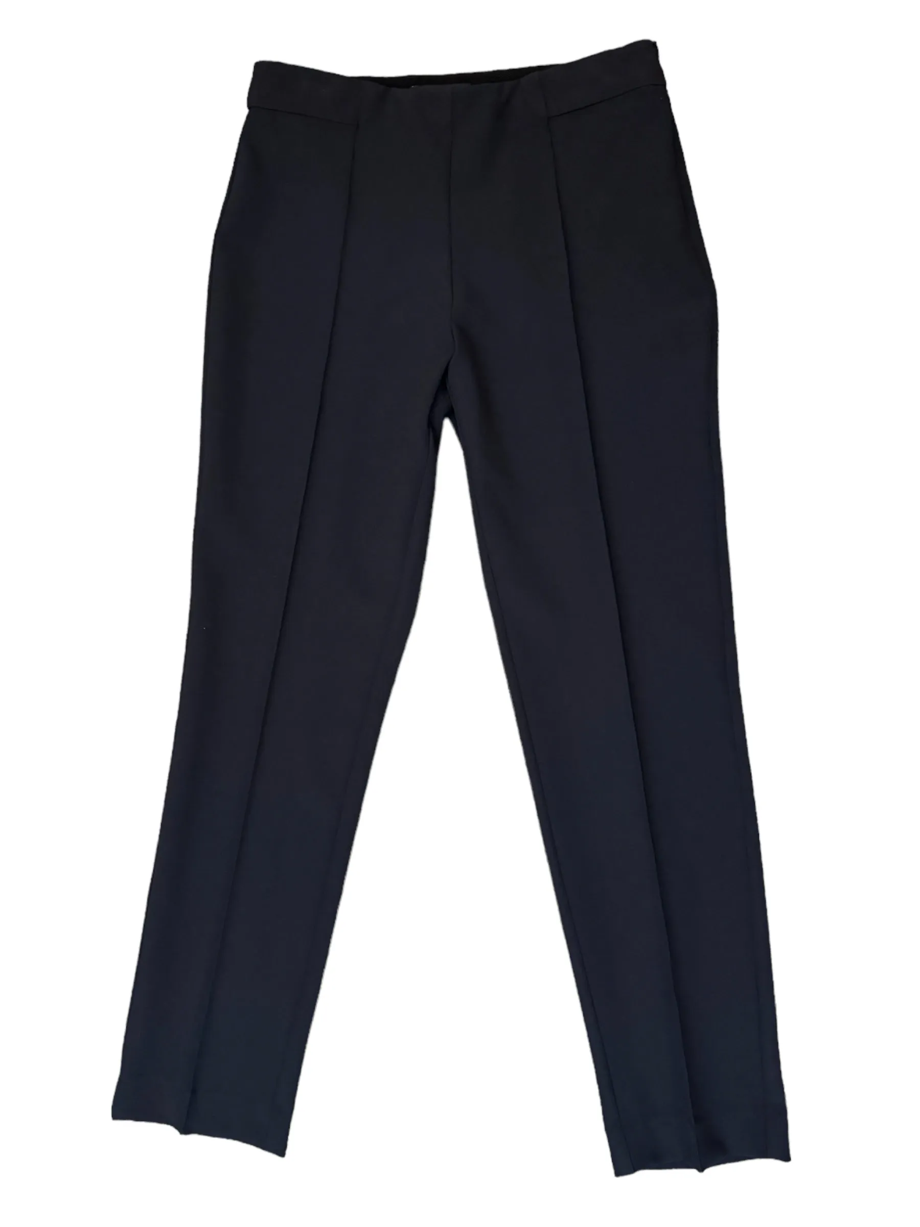 E&F Side Zip Pant w/Sewn Seam Black