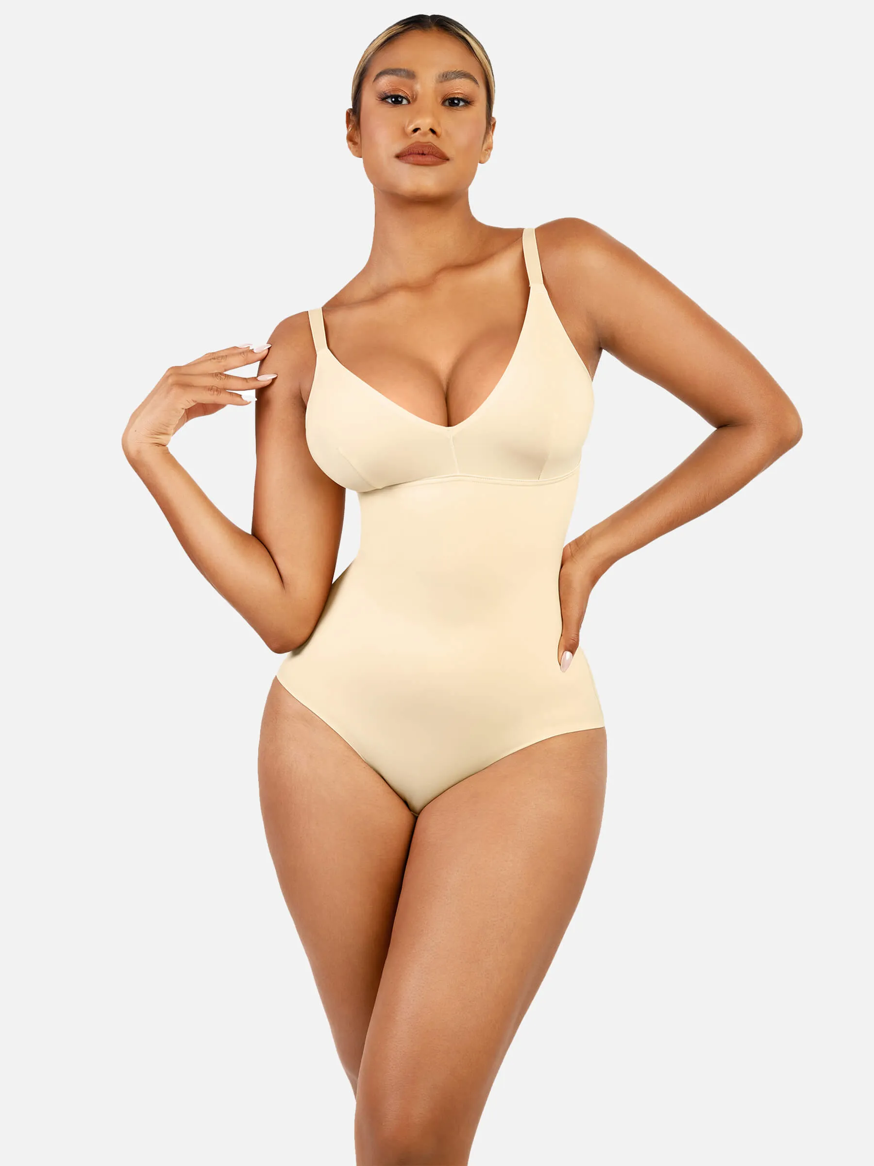 Feelingirl Tummy Control Seamless Comfortable Body Shaper