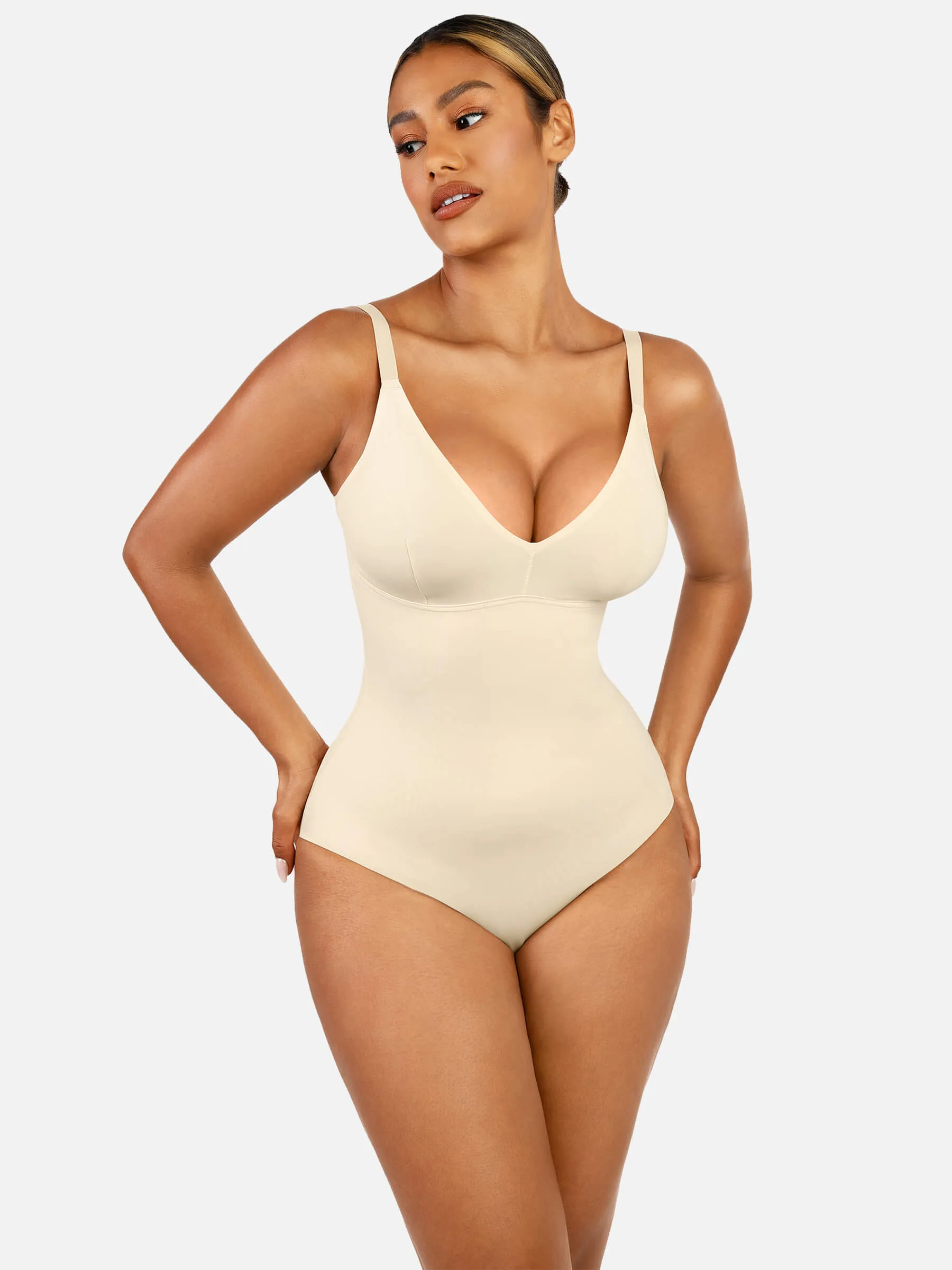 Feelingirl Tummy Control Seamless Comfortable Body Shaper