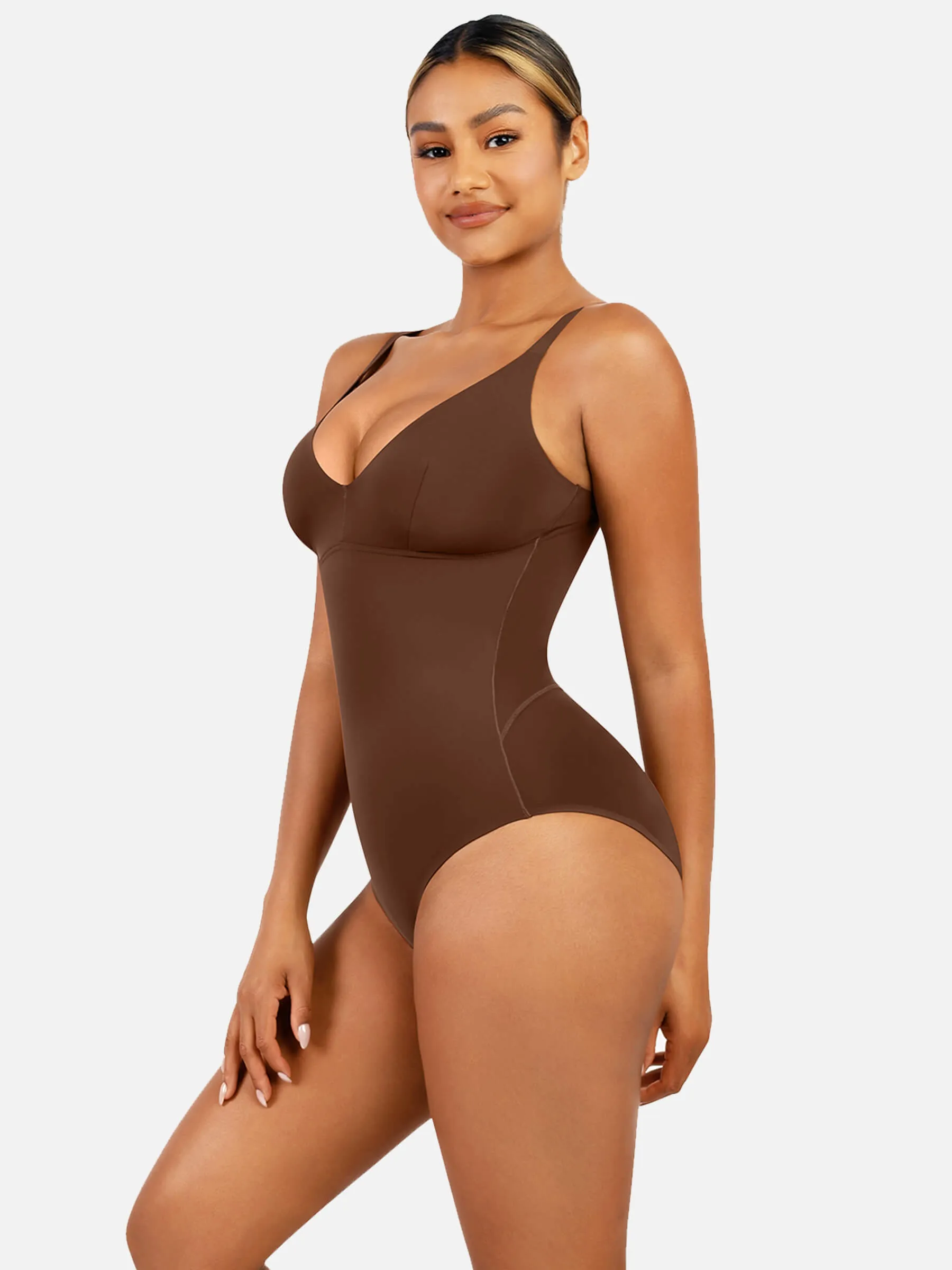 Feelingirl Tummy Control Seamless Comfortable Body Shaper