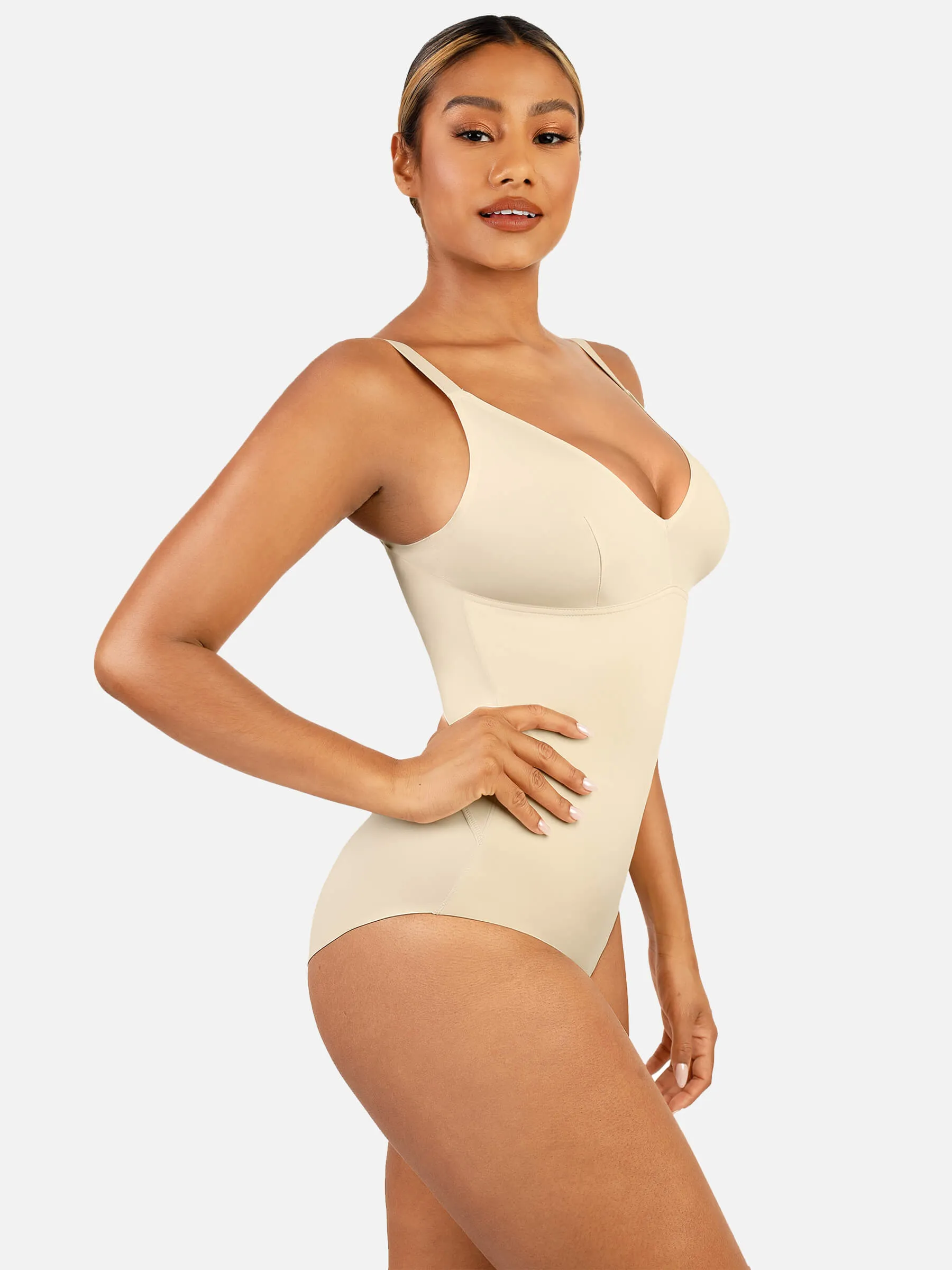 Feelingirl Tummy Control Seamless Comfortable Body Shaper