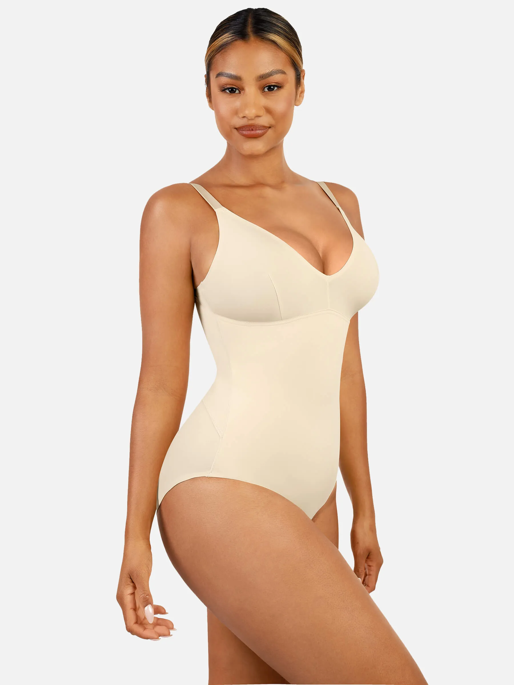 Feelingirl Tummy Control Seamless Comfortable Body Shaper