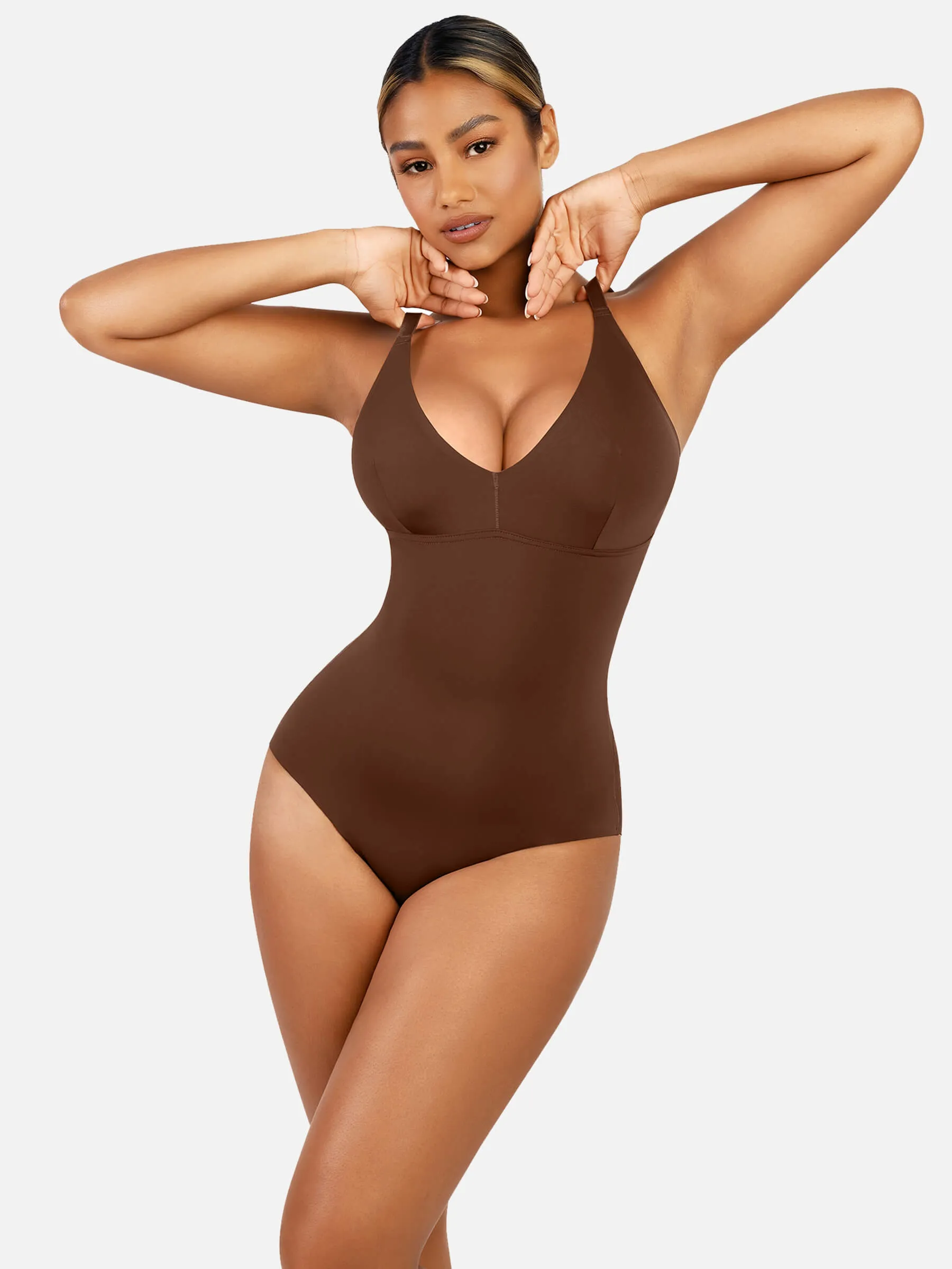 Feelingirl Tummy Control Seamless Comfortable Body Shaper