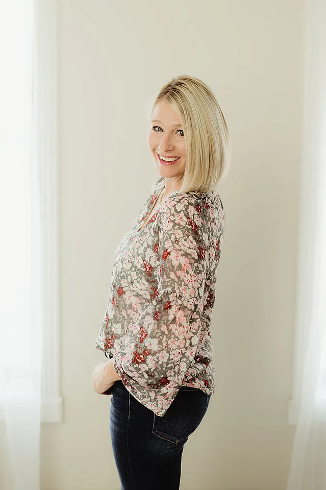 Floral Printed Blouse