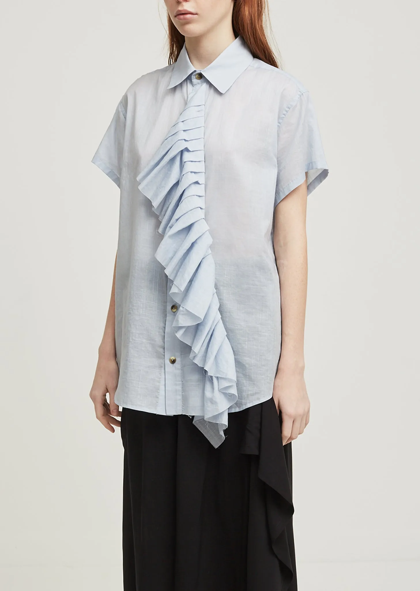 Frill Short Sleeve Shirt