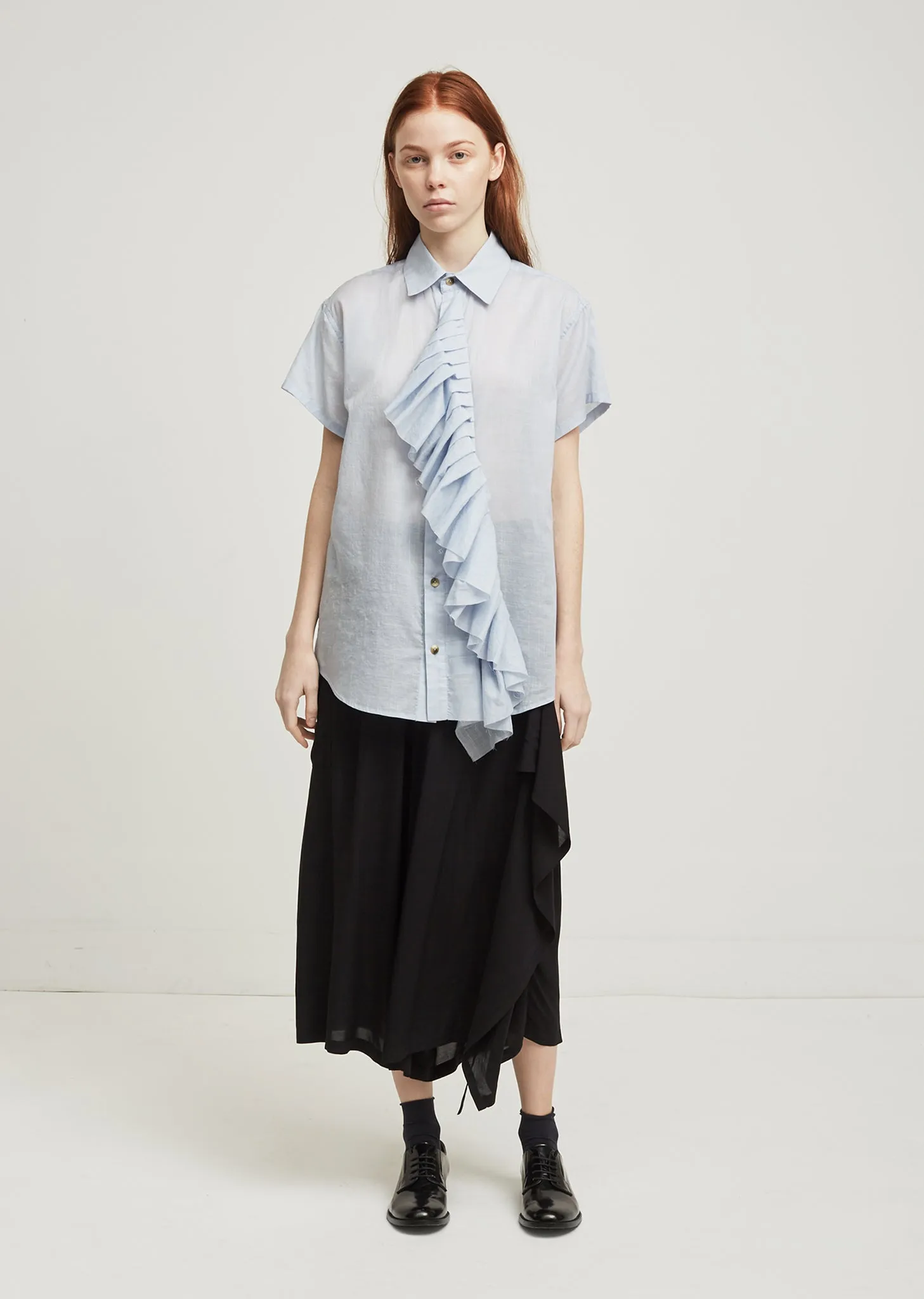 Frill Short Sleeve Shirt