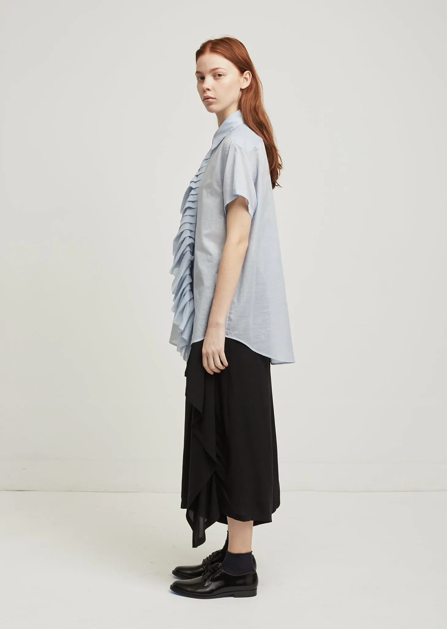 Frill Short Sleeve Shirt