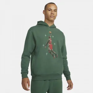 Jordan - Men - Graphic Holiday Pullover Hoodie - Noble Green