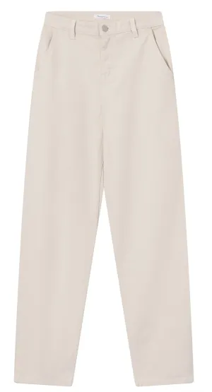 KCA 2170012 Calla tapered mid-rise  heavy twill workwear pant 3055 raw cotton women