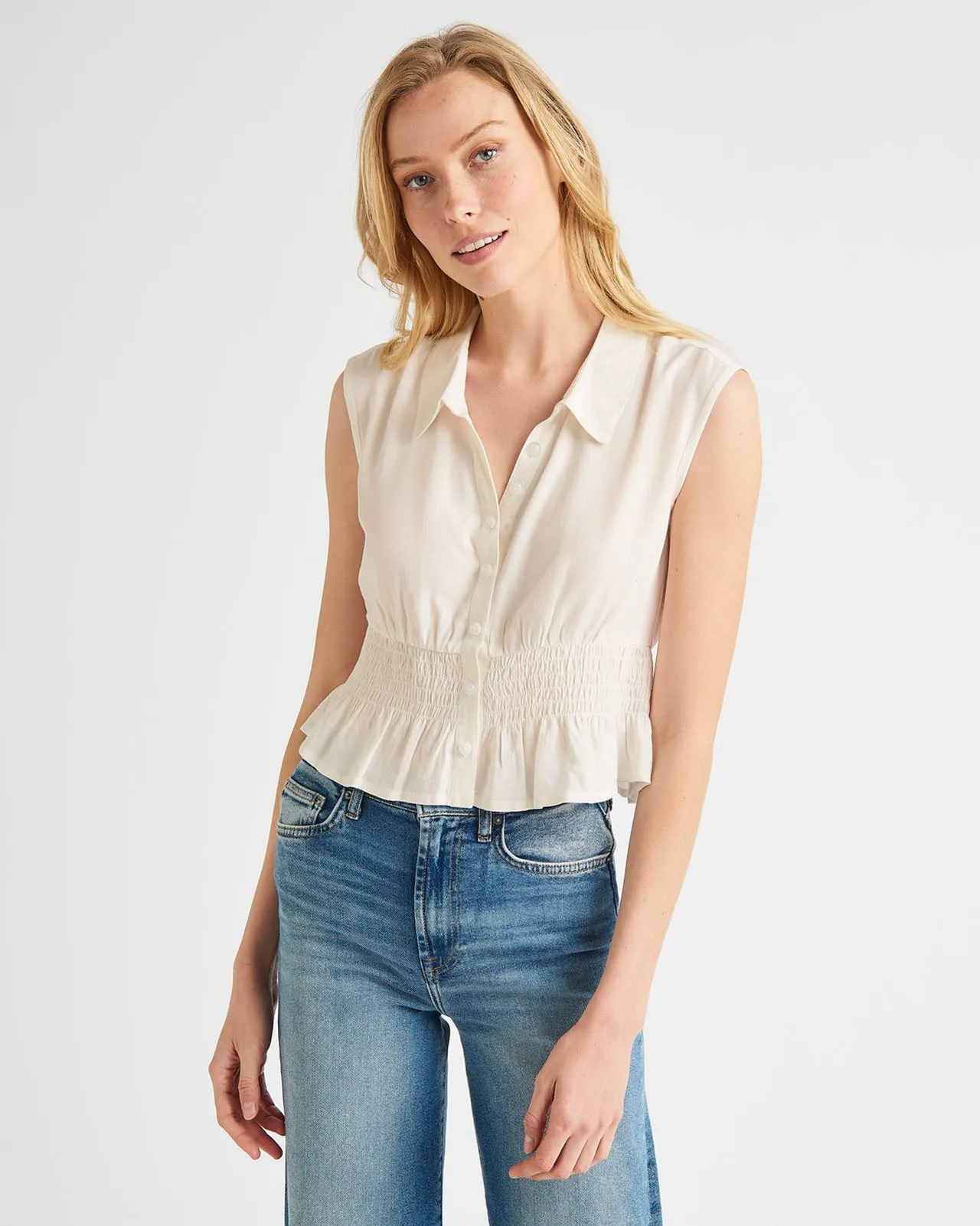 Lindsay Ruched Top