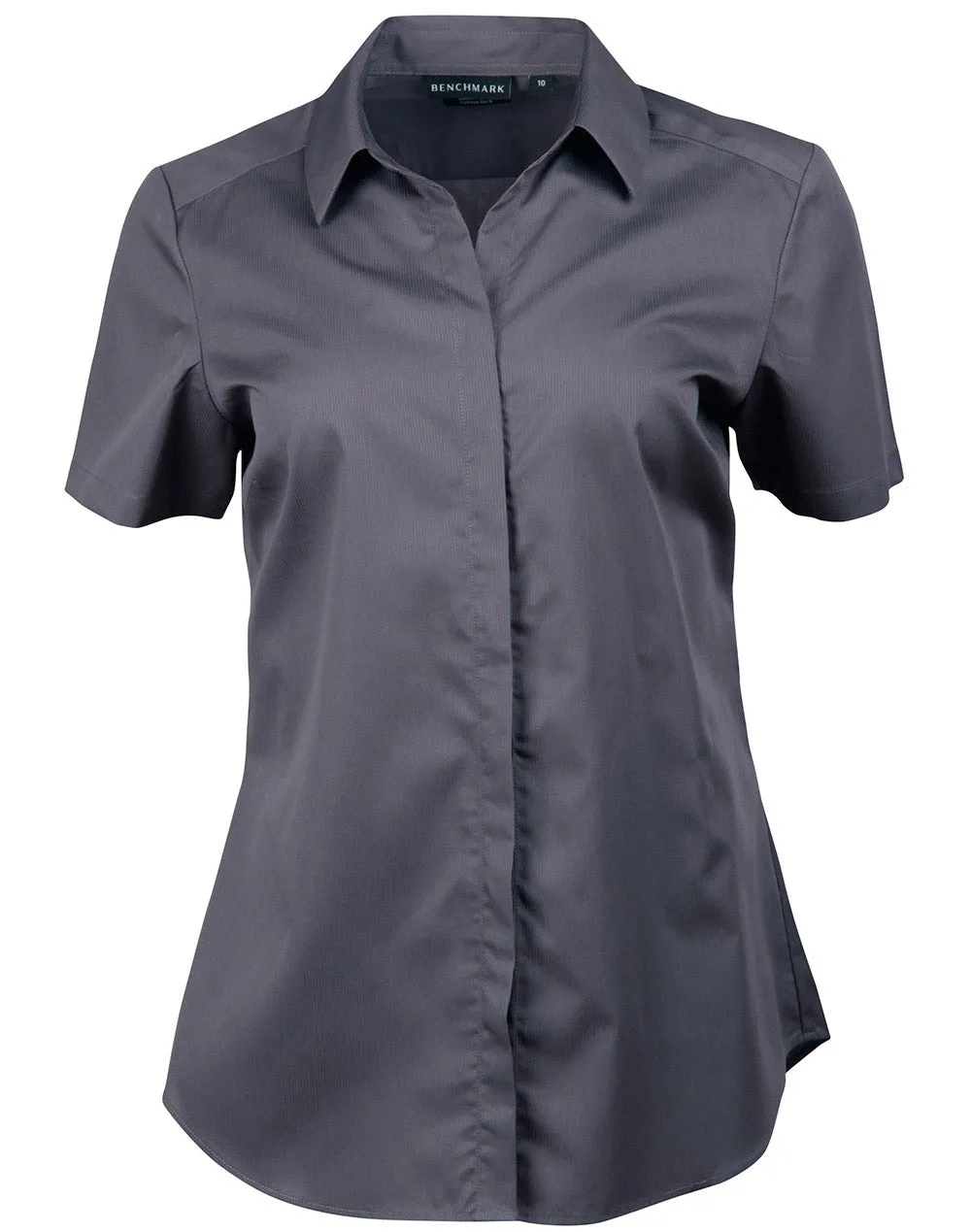 M8110S Barkley Ladies Taped Seam Short Sleeve Shirt