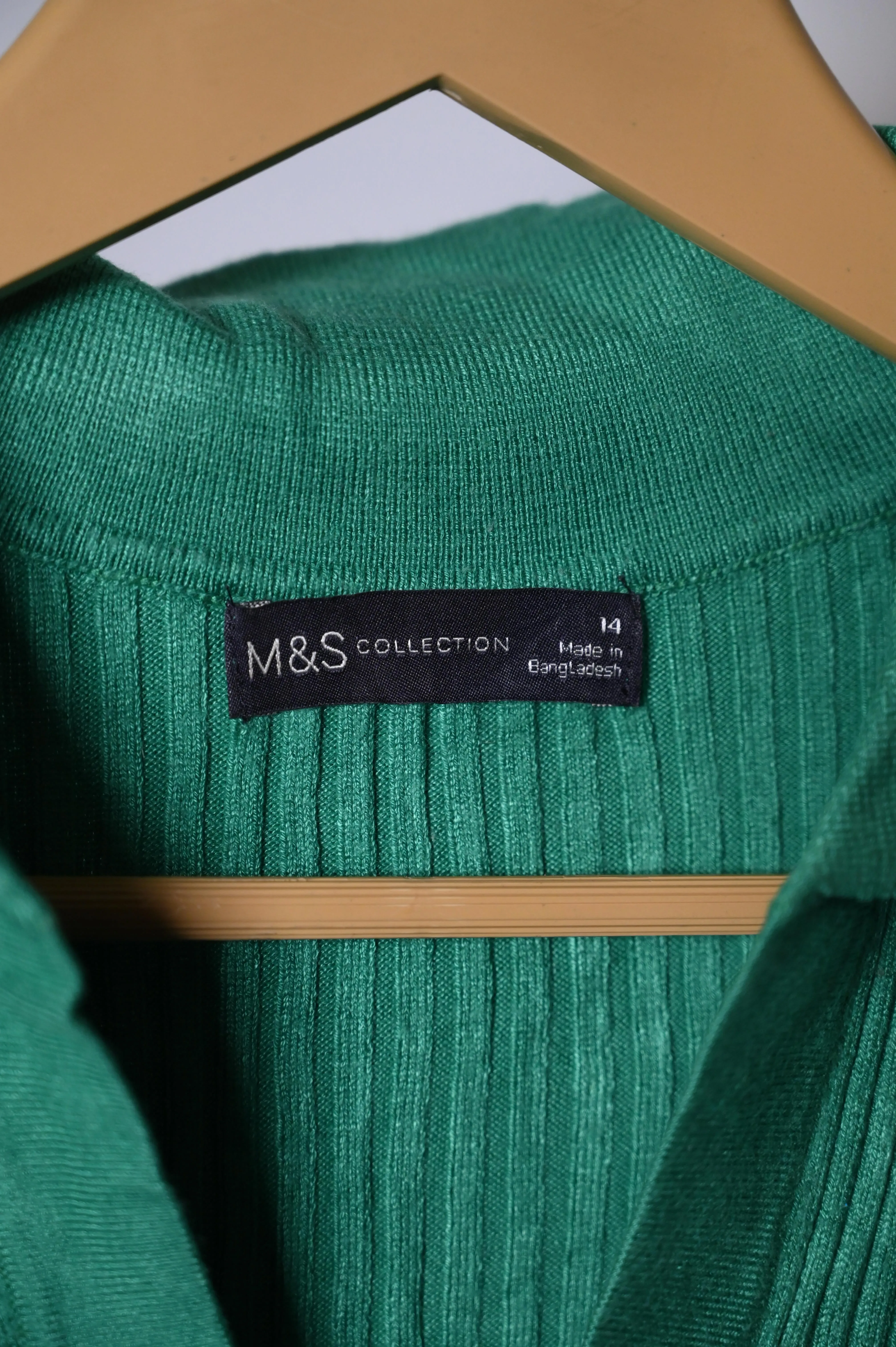 M&S Green Sweatshirt - Medium