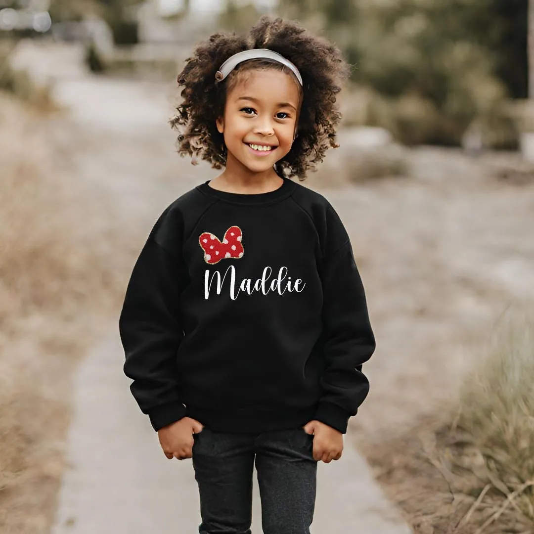 Mini & Me Sweatshirts with Bows