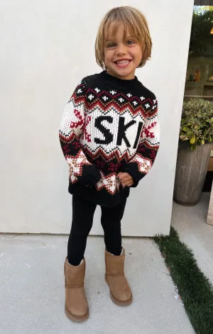 Mini Ski In Sweater ~ Ski Knit