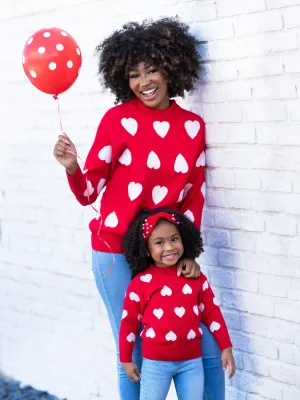 Mommy and Me All Of My Heart Sweater