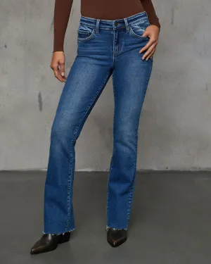 Nicolete Mid Rise Bootcut Jeans