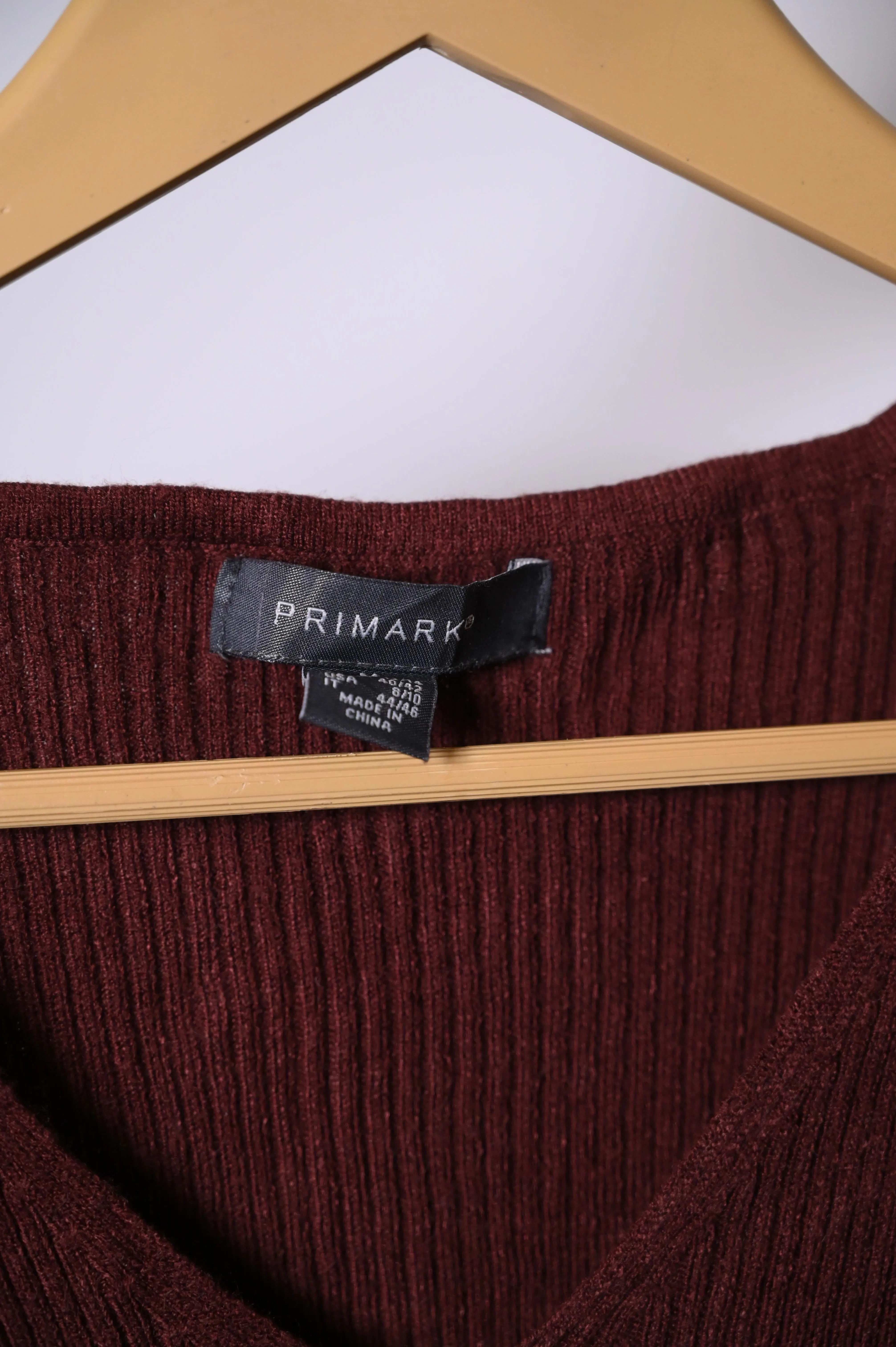 Primark Maroon Sweatshirt