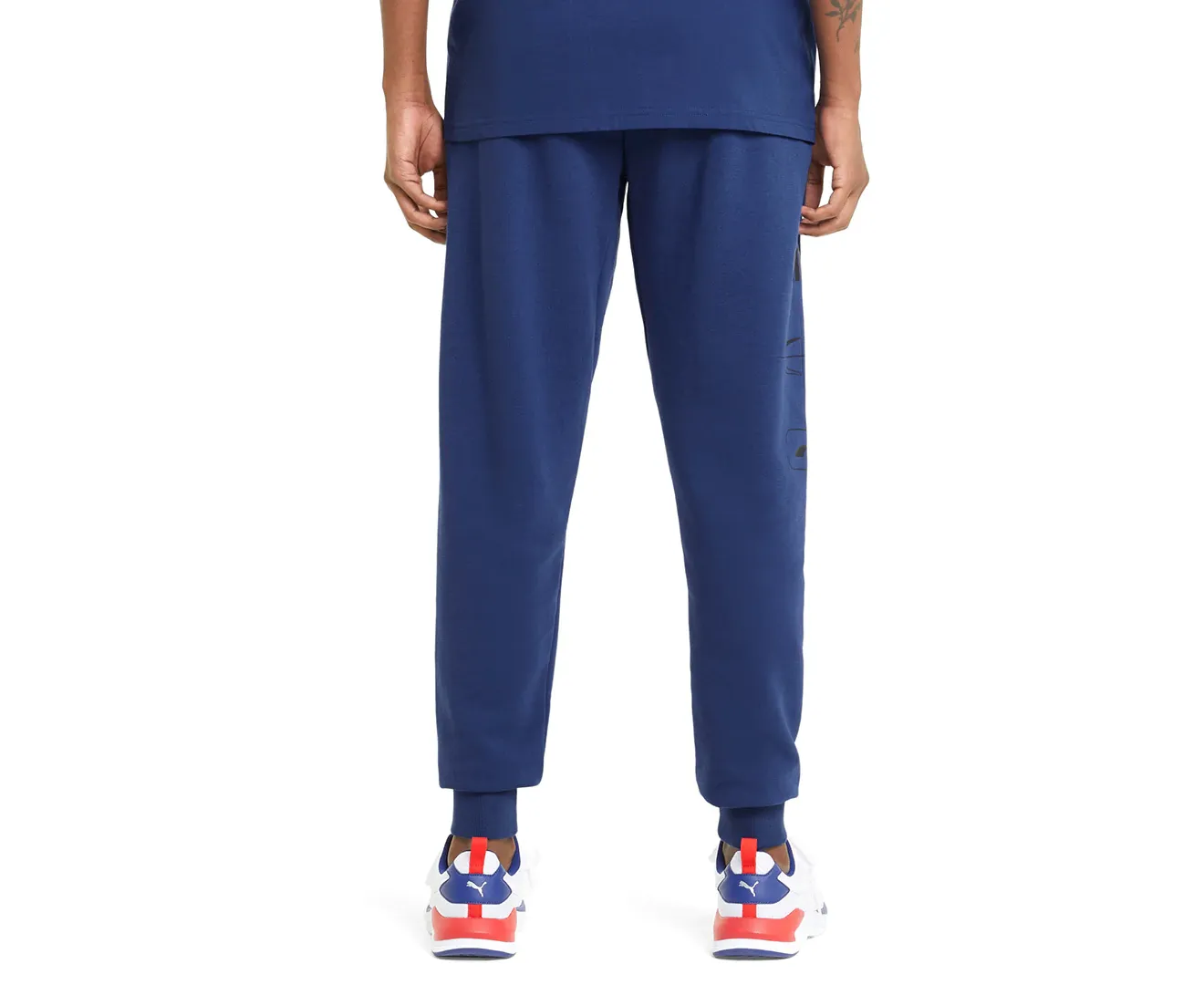 PUMA Men's Rebel Pants / Trackpants in Elektro Blue