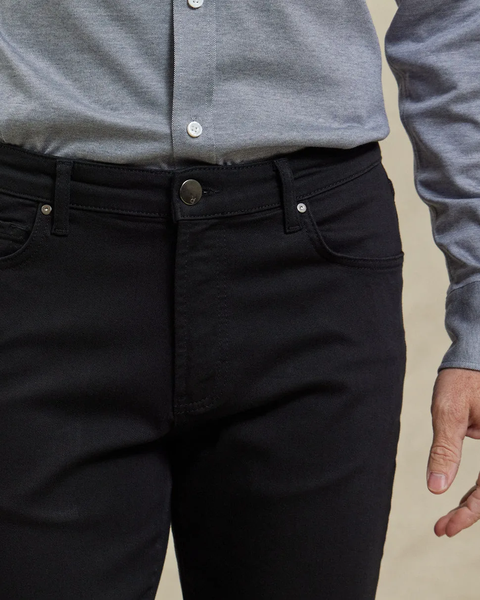 R51 Pant - French Twill Stretch 5-Pocket - Onyx