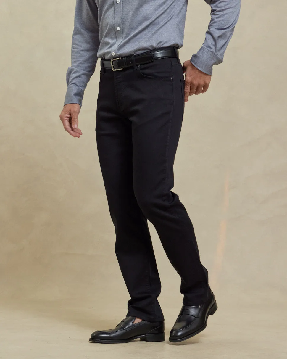 R51 Pant - French Twill Stretch 5-Pocket - Onyx