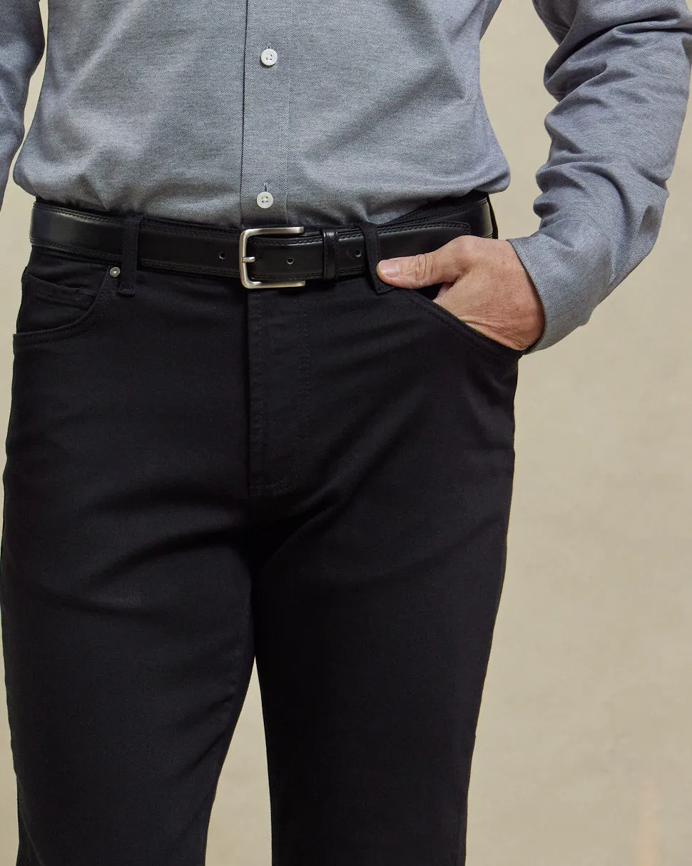 R51 Pant - French Twill Stretch 5-Pocket - Onyx