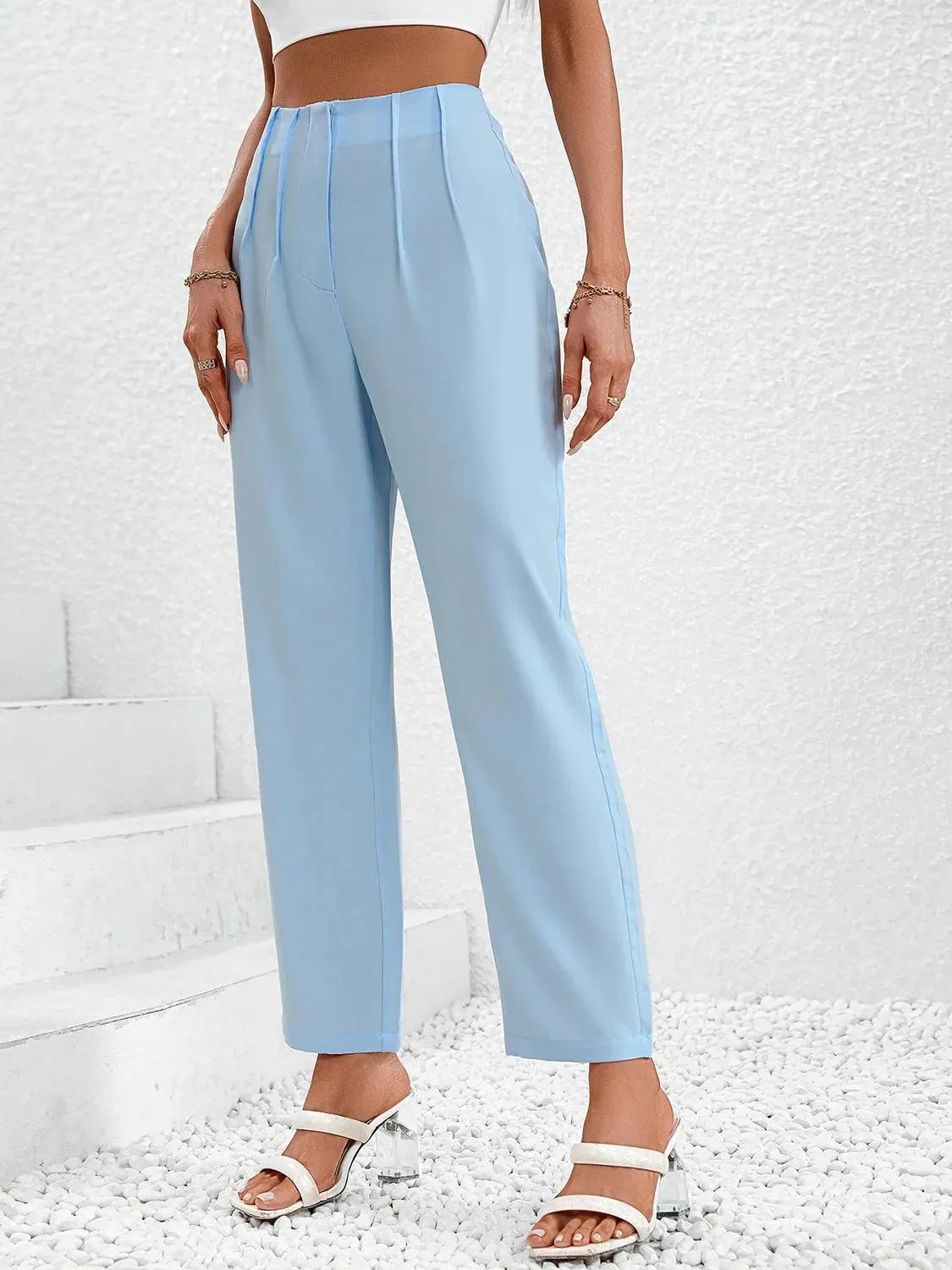 Stylish Ruched Cropped Pants for Women: Buy Now Update Your Wardrobe