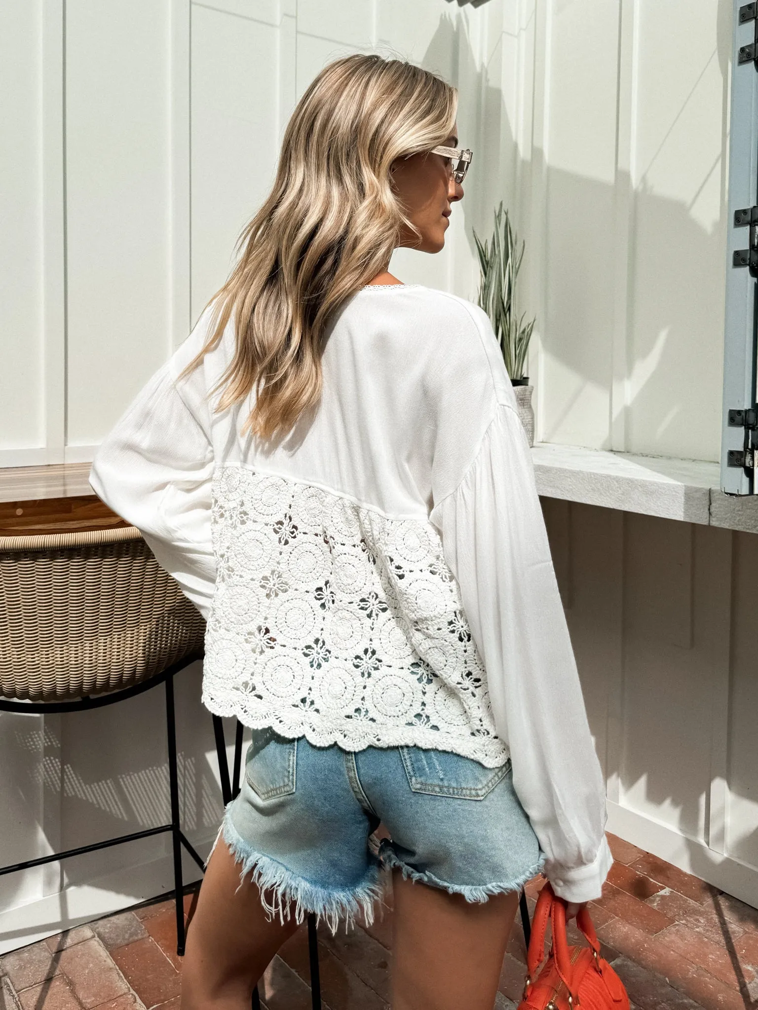 Take It Easy Crochet Blouse