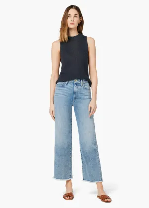 The Blake High Rise Wed Leg Crop - Lowkey