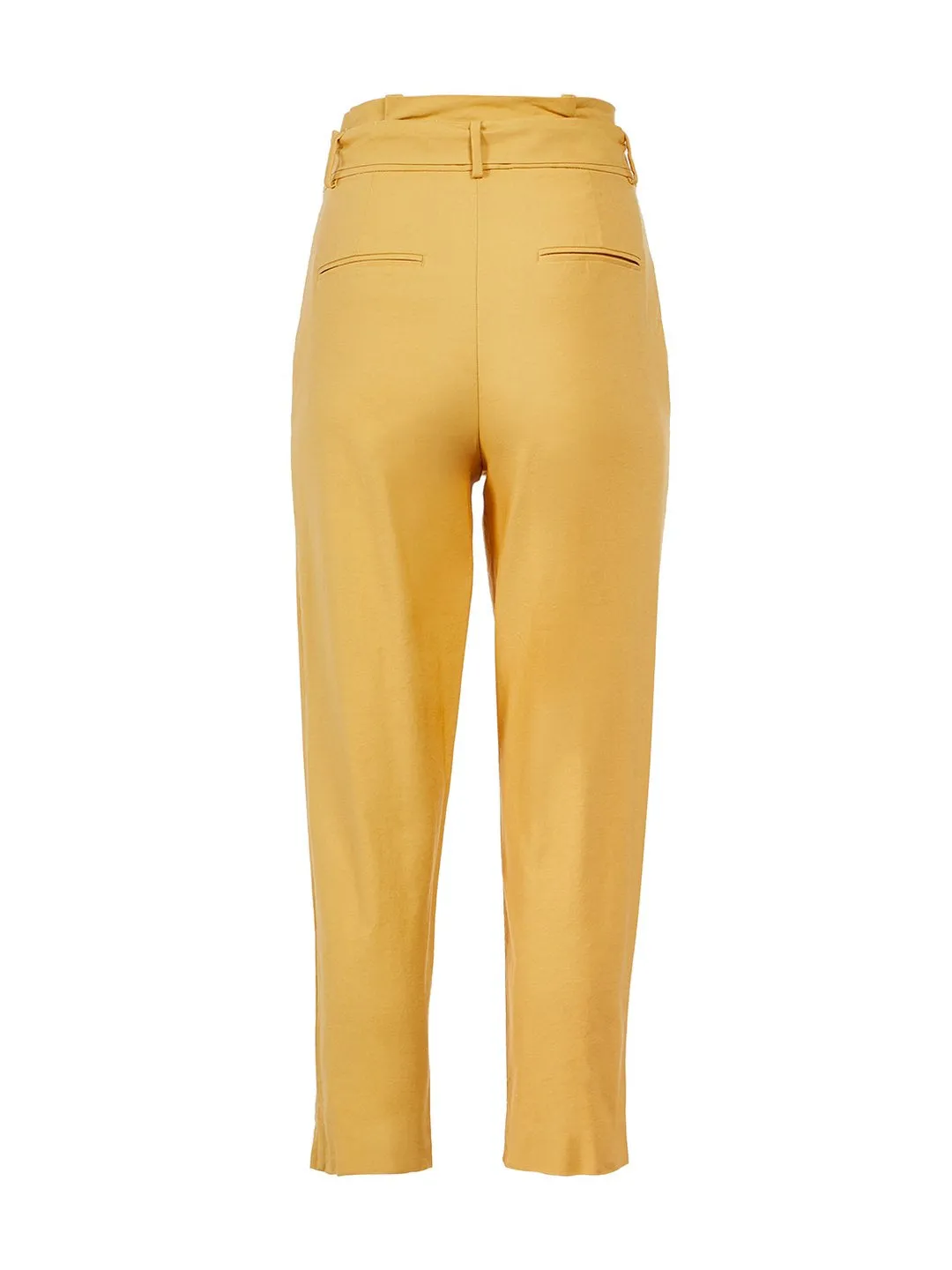 The Paperbag Belted Pant in Riesling