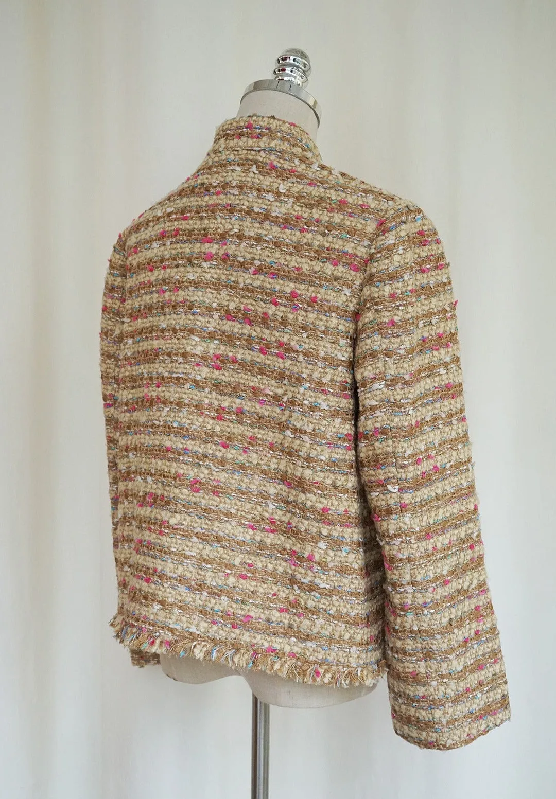 Tweed Tang Jacket (Beige/ Multi)