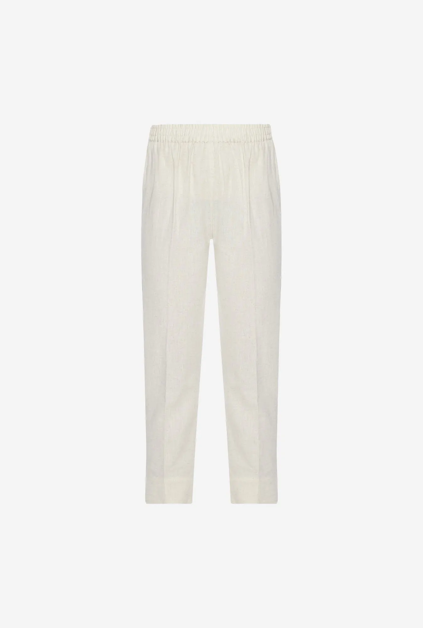 Utsa Off-White Slim Fit Ethnic Pants