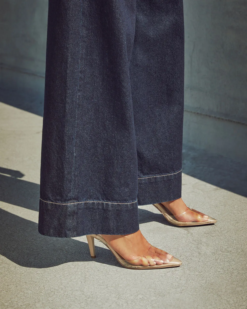 Weekend Plans High Rise Wide Leg Jeans