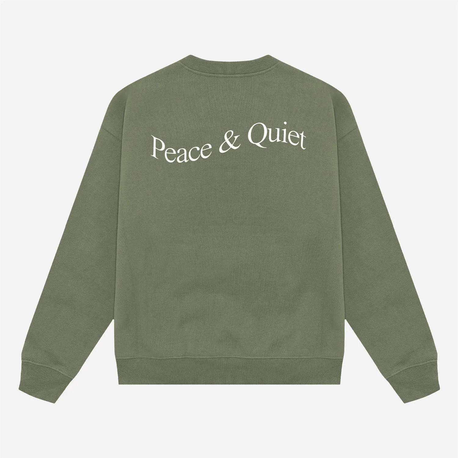 Wordmark Crewneck - Olive