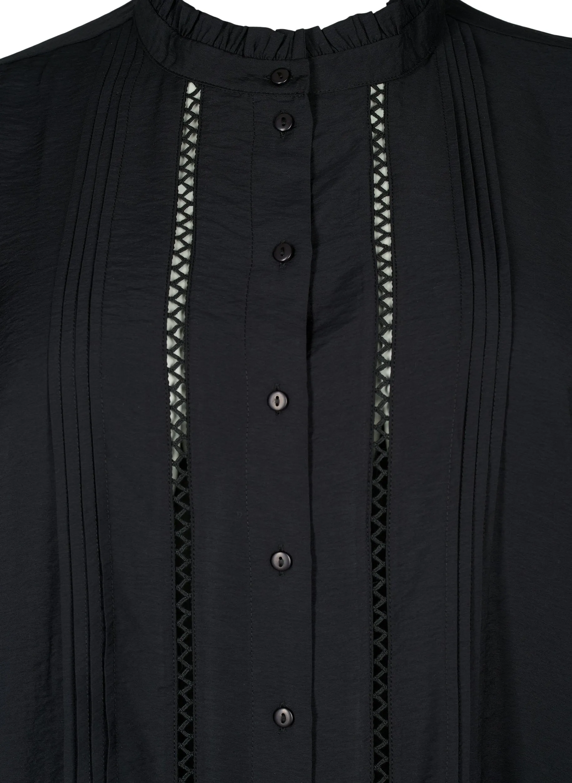 Zizzi Kam Black Blouse